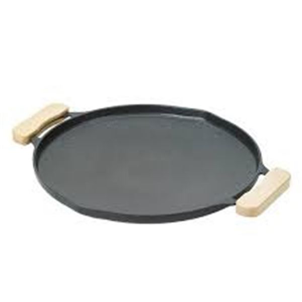 NEW GLASSLOCK 15" GRIDDLE PAN W REMOVEABLE HANDLES