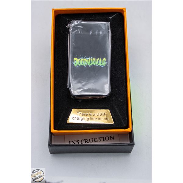 NEW DOOBILICIOUS USB CHARGED WIND PROOF LIGHTER