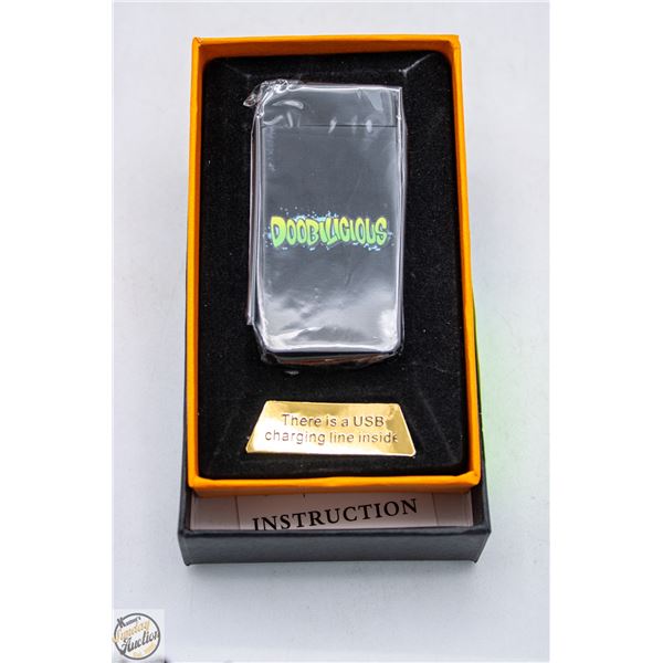 NEW DOOBILICIOUS USB CHARGED WIND PROOF LIGHTER