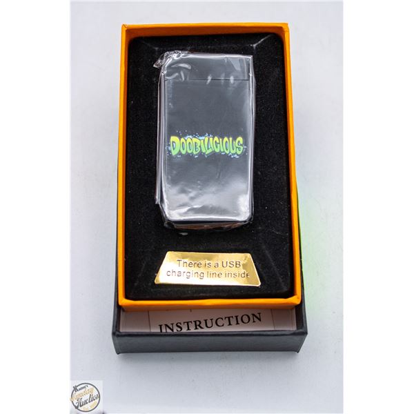 NEW DOOBILICIOUS USB CHARGED WIND PROOF LIGHTER