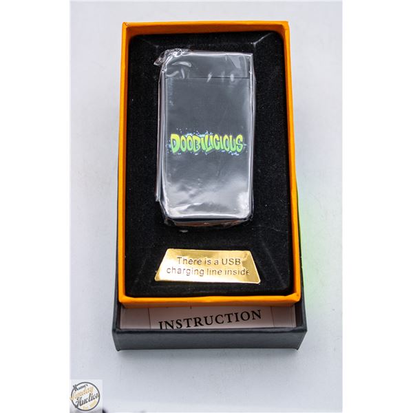 NEW DOOBILICIOUS USB CHARGED WIND PROOF LIGHTER