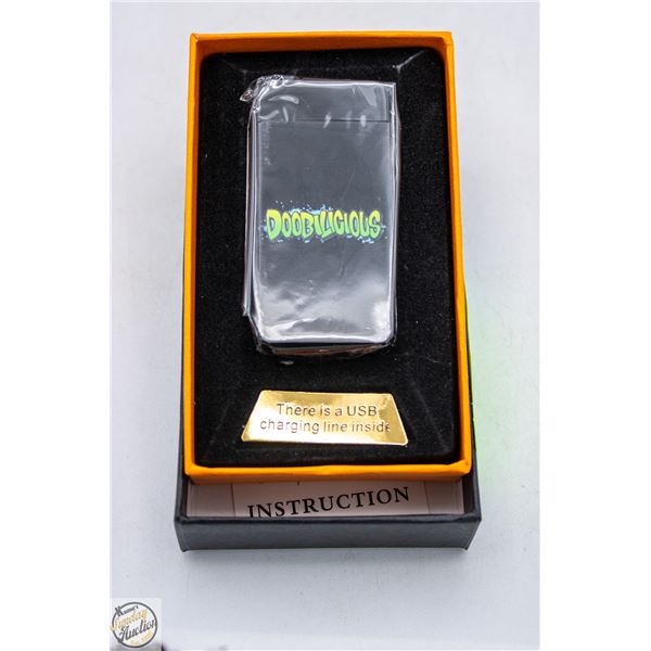 NEW DOOBILICIOUS USB CHARGED WIND PROOF LIGHTER