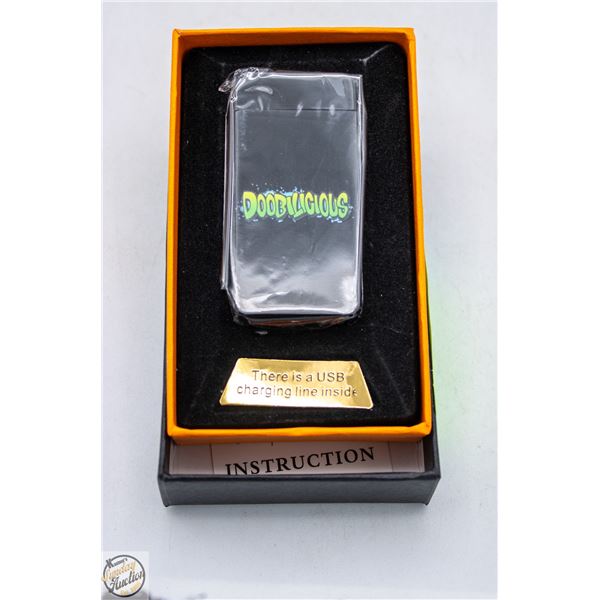 NEW DOOBILICIOUS USB CHARGED WIND PROOF LIGHTER