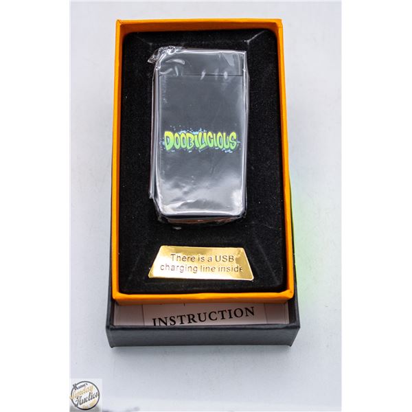 NEW DOOBILICIOUS USB CHARGED WIND PROOF LIGHTER