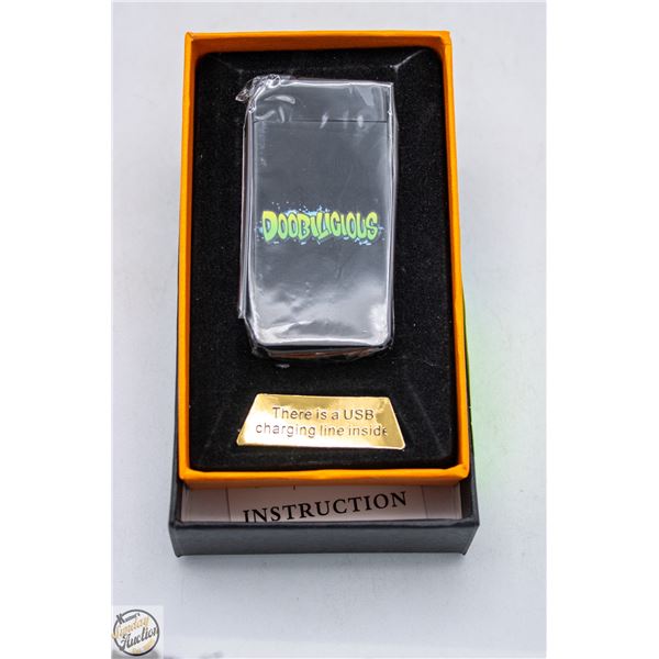 NEW DOOBILICIOUS USB CHARGED WIND PROOF LIGHTER
