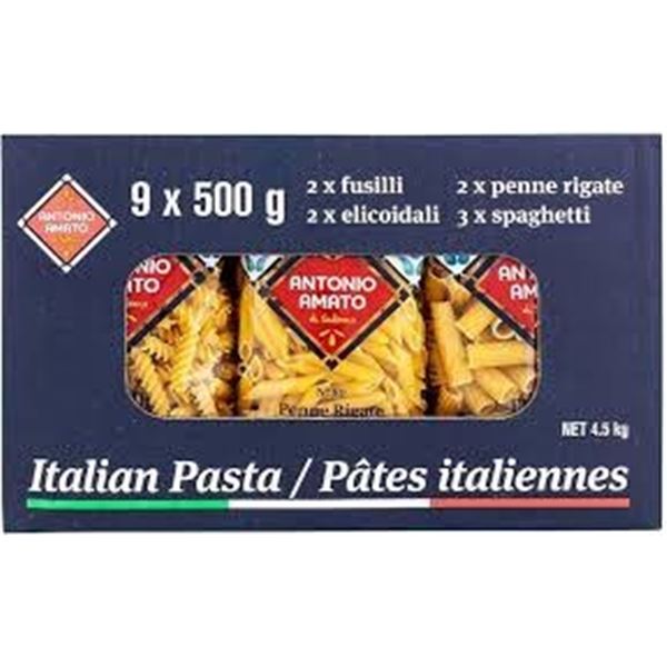 9 X 500G ANTONIO AMATO PASTA VARIETY PACK