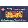 Image 1 : 9 X 500G ANTONIO AMATO PASTA VARIETY PACK