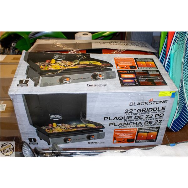 BLACKSTONE 22" GRIDDLE PROPANE GAS TABLE TOP