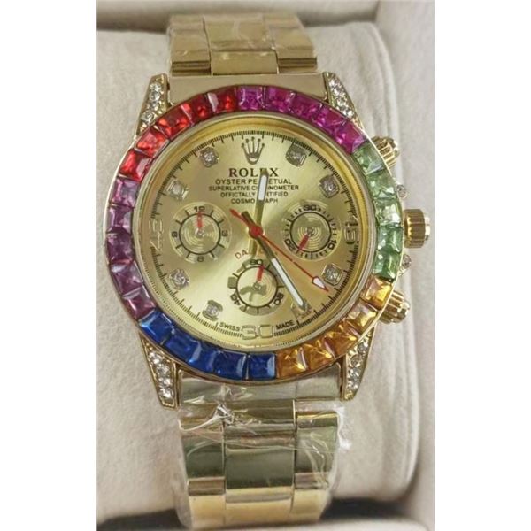 NEW REPLICA ROLEX QUARTZ WATCH