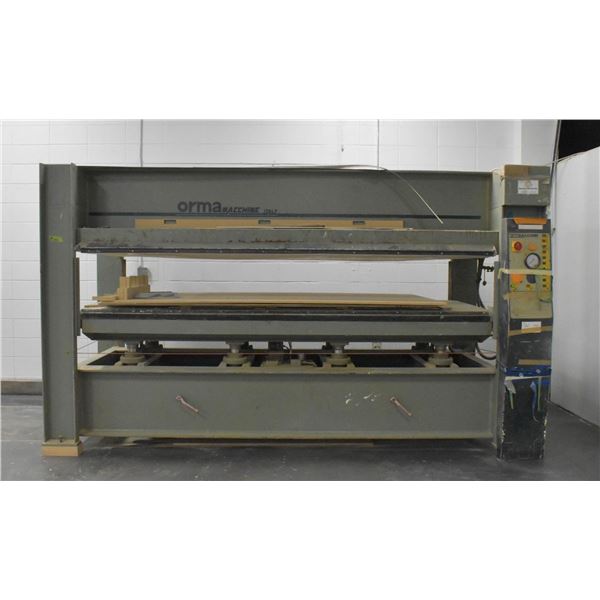 *OFFSITE* ORMA NPC SERIES HYDRAULIC VENEER PRESS