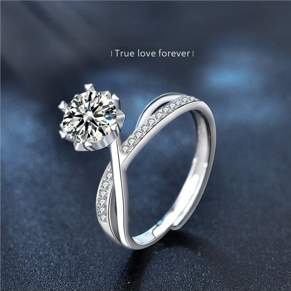 1 CT GRA CERTIFIED ROUND BRILLIANT MOISSANITE