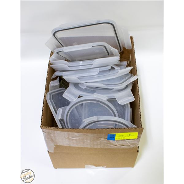 REPACKED GLASSLOCK FOOD STORAGE SET 28 PIECES