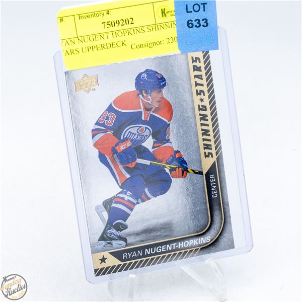 RYAN NUGENT HOPKINS SHINNING STARS UPPERDECK