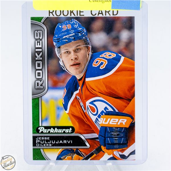 JESSE PULJUJARVI ROOKIE PARKHURST