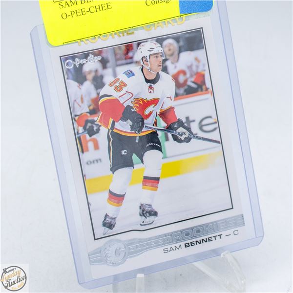 SAM BENNETT GLOSSY ROOKIE O-PEE-CHEE