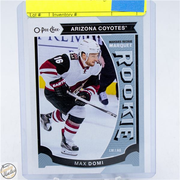 MAX DOMI ROOKIE MARQUEE O-PEE-CHEE