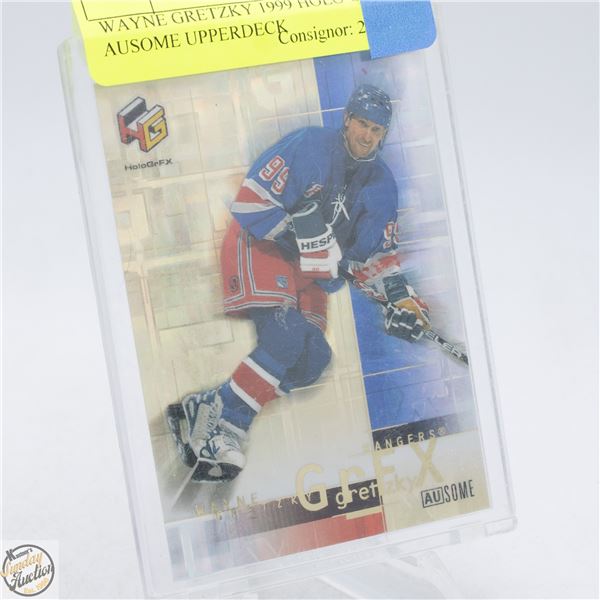 WAYNE GRETZKY 1999 HOLO GR-FX AUSOME UPPERDECK