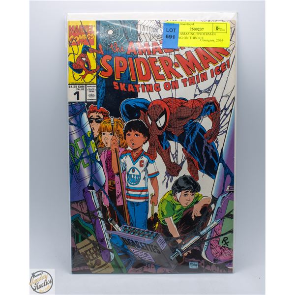 #1 THE AMAZING SPIDERMAN SKATING ON THIN ICE