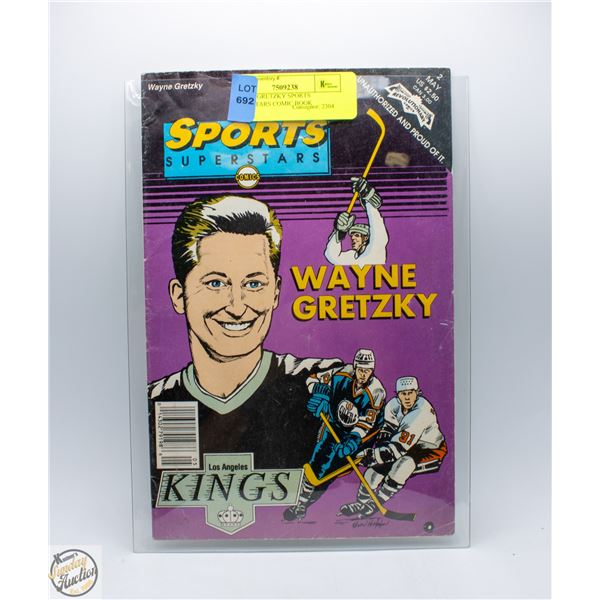 WAYNE GRETZKY SPORTS SUPERSTARS COMIC BOOK