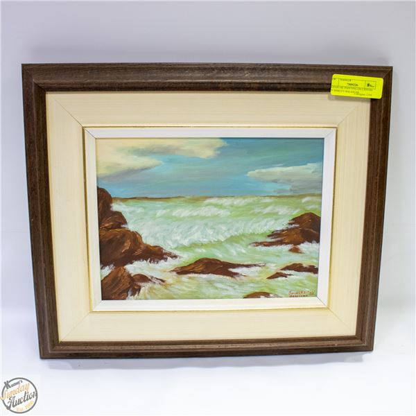 OCEAN OIL PAINTING ON CANVAS BY SHIRLEY BALASCAK