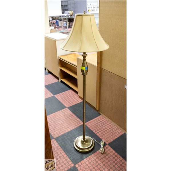 60" STANDING METAL LAMP