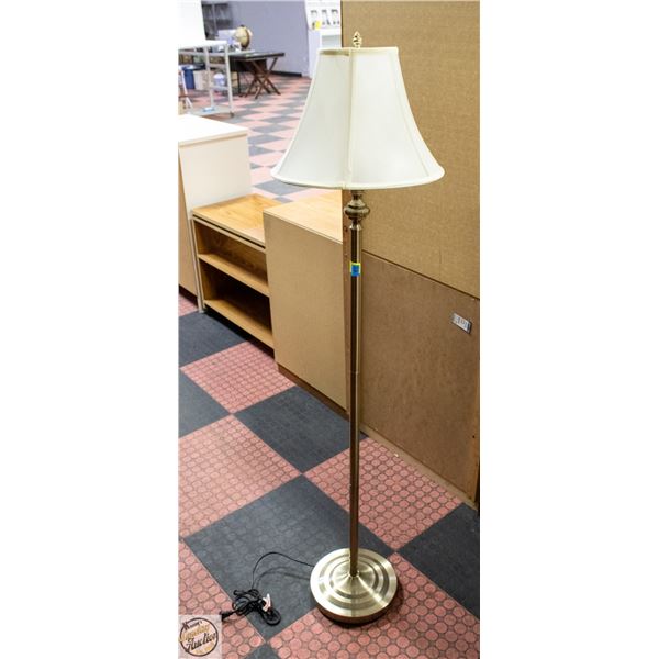 60" STANDING METAL LAMP