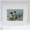 Image 1 : 1988 ROBERT BATEMAN PINTAILS IN SPRING PRINT WITH
