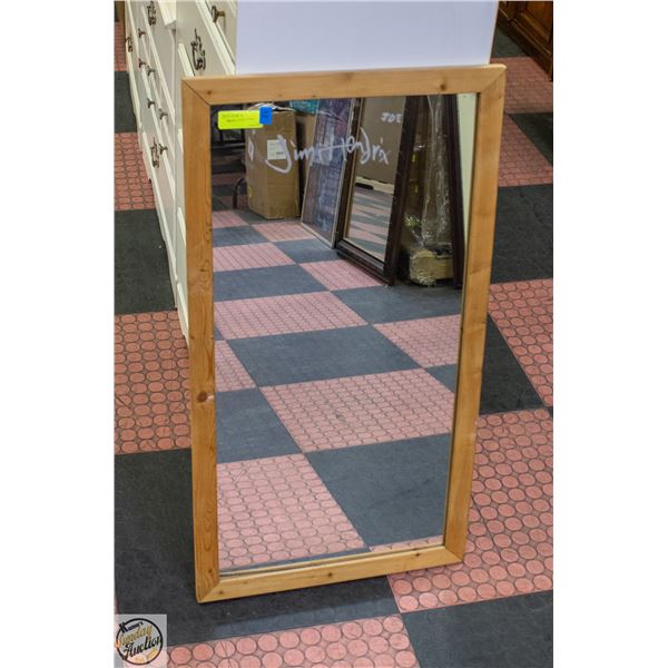 ETCHED JIMI HENDRIK JOE MIRROR 20" X 37"