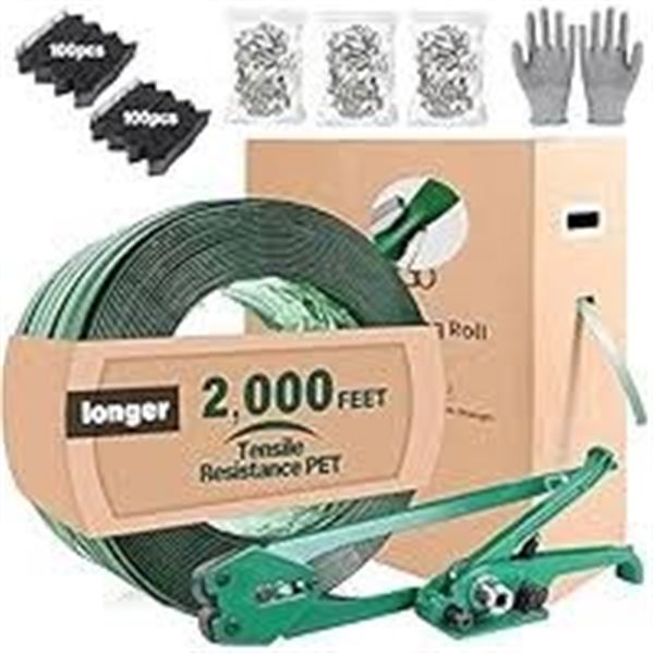 NEW W BOX FOUNDGOPET BANDING STRAPPING KIT