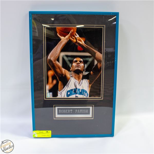 FRAMED ROBERT PARISH 12" X 17"