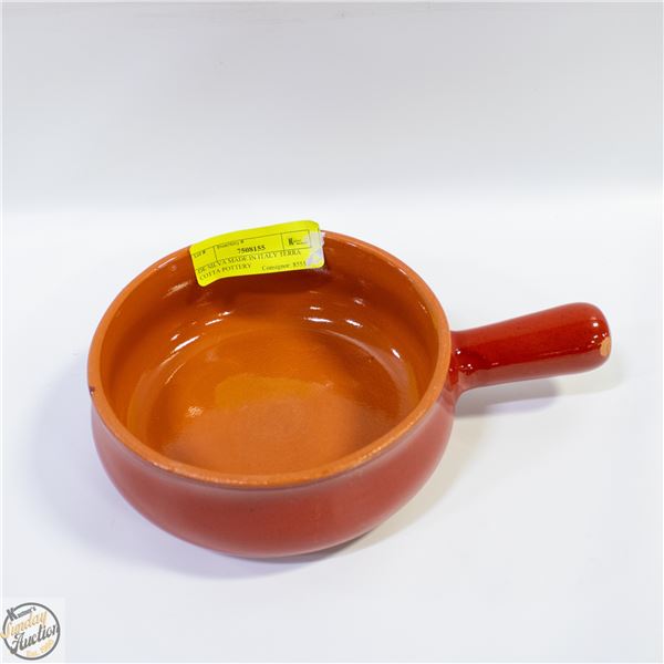 DE SILVA MADE IN ITALY TERRA COTTA POTTERY