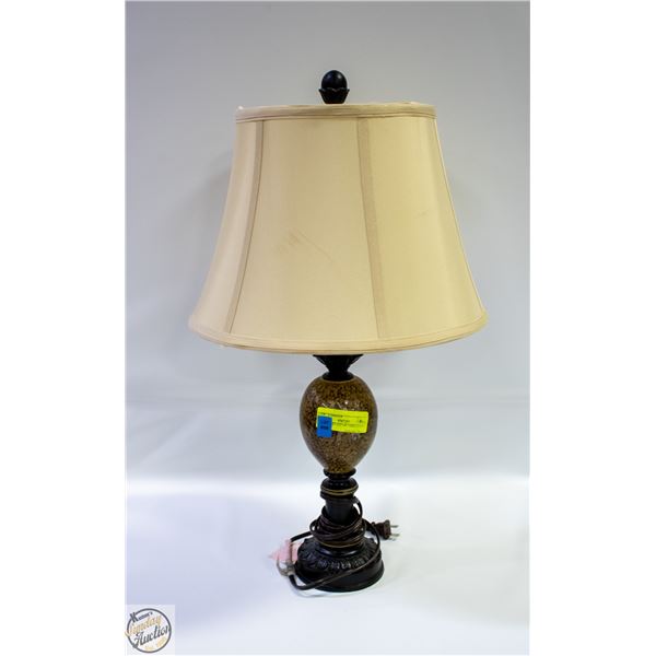 BROWN ART DÉCO TABLE LAMP