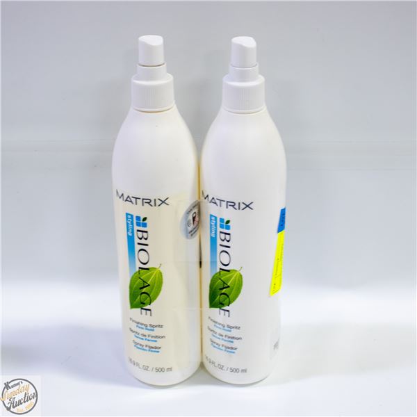 2 MATRIX BIOLAGE FINISHING SPRITZ FIRM HOLD SPRAY