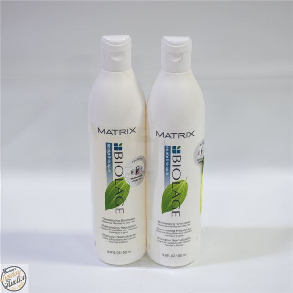 (2) MATRIX BIOLAGE NORMALIZING SHAMPOO 500ML