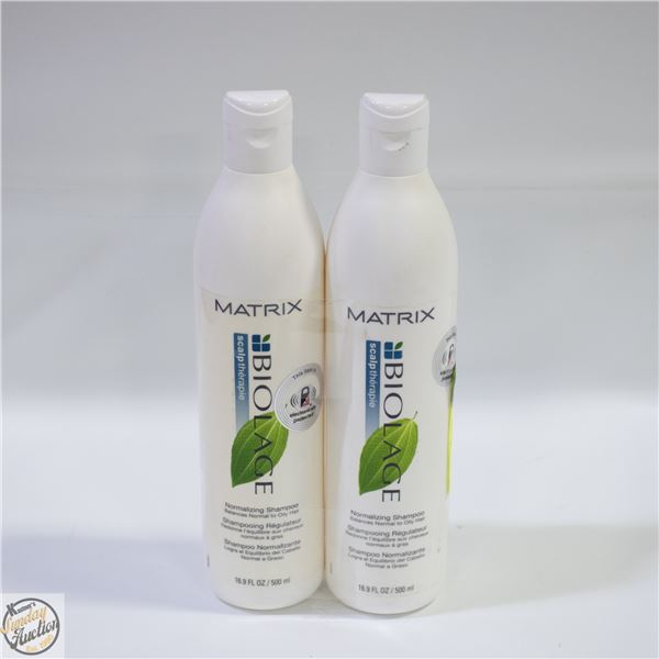 (2) MATRIX BIOLAGE NORMALIZING SHAMPOO 500ML