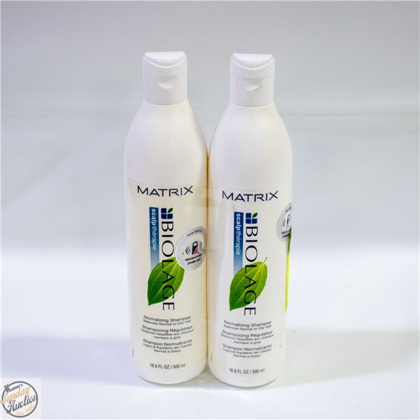 (2) MATRIX BIOLAGE NORMALIZING SHAMPOO 500ML