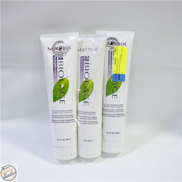 (3)MATRIX BIOLAGE ULTRA-HYDRATING BALM CONDITIONER