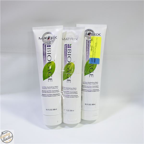 (3)MATRIX BIOLAGE ULTRA-HYDRATING BALM CONDITIONER