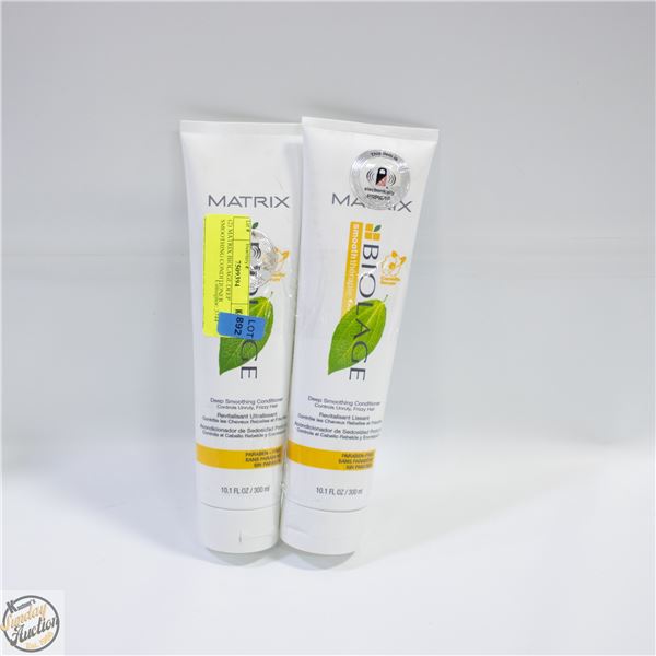 (2) MATRIX BIOLAGE DEEP SMOOTHING CONDITIONER
