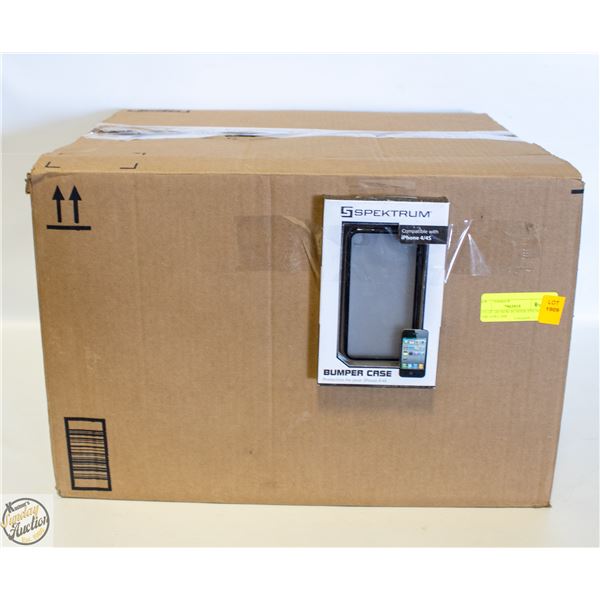 LOT OF 100 NEW BUMPER IPHONE CASE 4/4S CASE