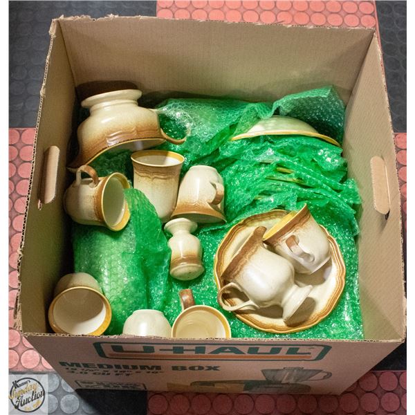 MIKASA "WHOLE WHEAT" DINNERWARE STONEWARE E8000