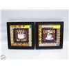 Image 1 : 2 CAFÉ ART DÉCOR PRINTS FRAMED