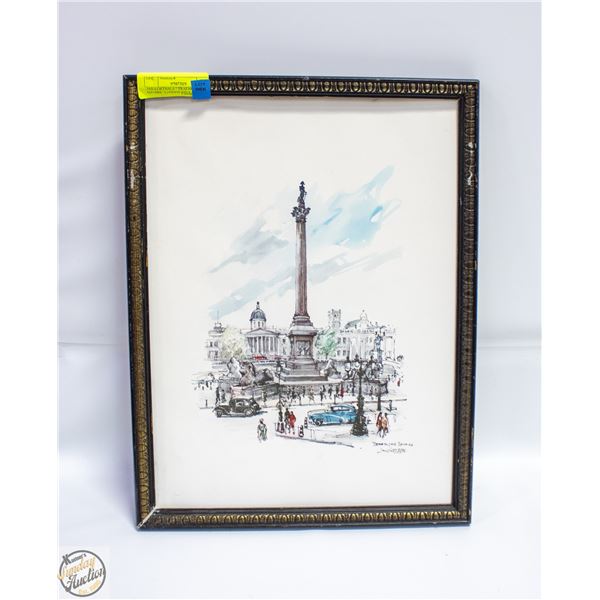 JAN KORTHALS " TRAFAKGAR SQUARE" LONDON ENGLAND