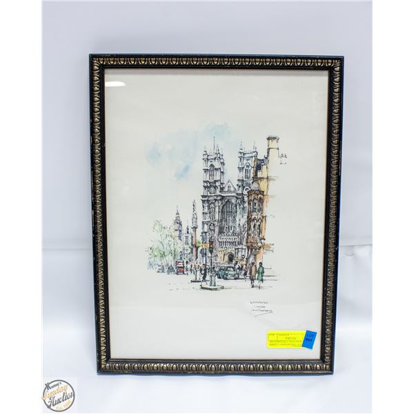 JAN KORTHALS "WESTMINSTER ABBEY" LONDON ENGLAND