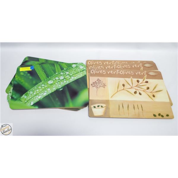 LOT OF VARIOUS PLACEMATS