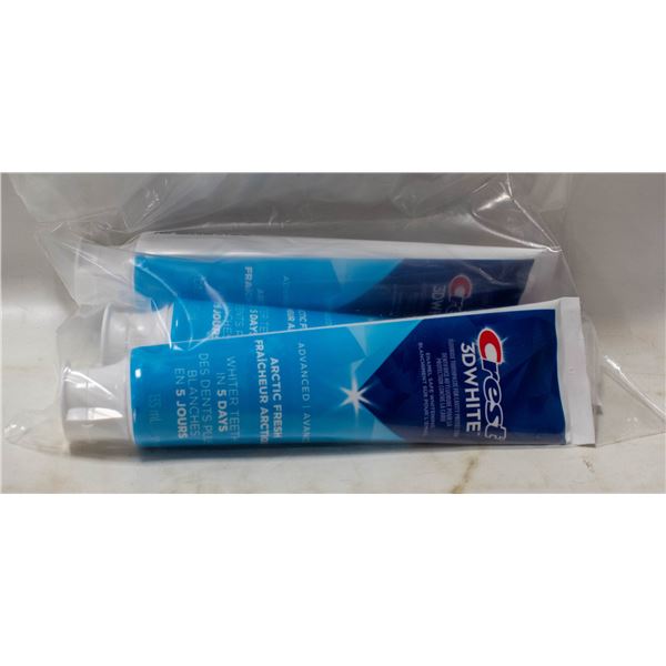 3 X 135ML CREST 3D WHITE TOOTHPASTE