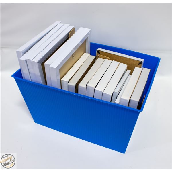 LOT OF WHITE FRAMES