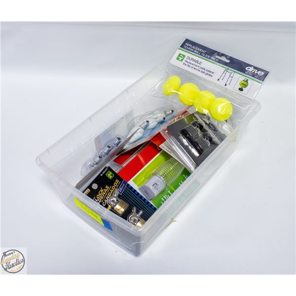 LOT OF NEW HOUSEHOLD ITEM PACKAGES