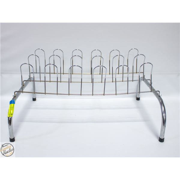 METAL SHOE DRYING STORAGE RACK