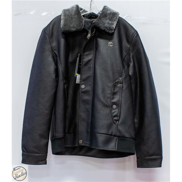 NEW MENS RC COLLECTION LEATHERETTE JACKET W. TAGS